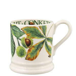 Emma Bridgewater Horse Chestnut & Conker Half Pint Mug